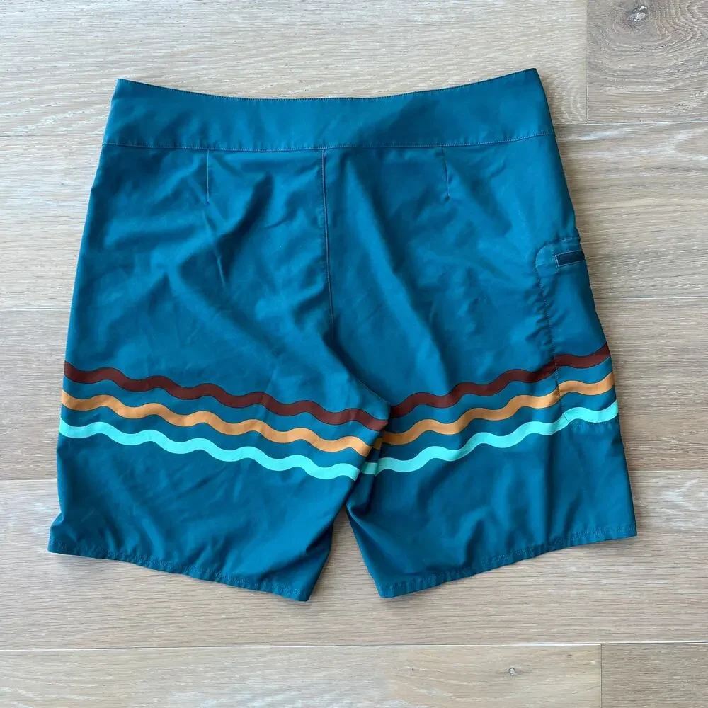 Patagonia Men's Stretch Planing Swim Trunks Board Shorts sz 34